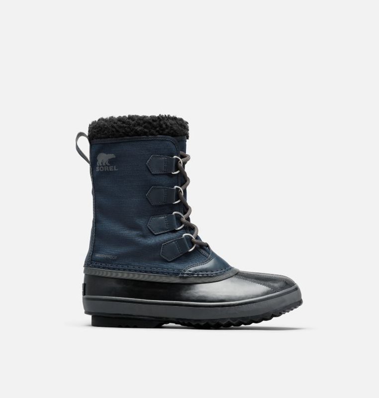 Sorel 1964 Pac™ Nylon - Mens Snow Boots Navy/Black - 509873FQC